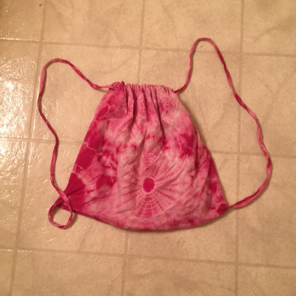 Tye dye backpack bag